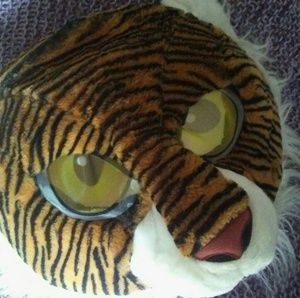 Tiger face mask